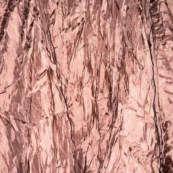 Two-Piece Mauve DKNY Silk Top & Skirt - Picture 5 of 6